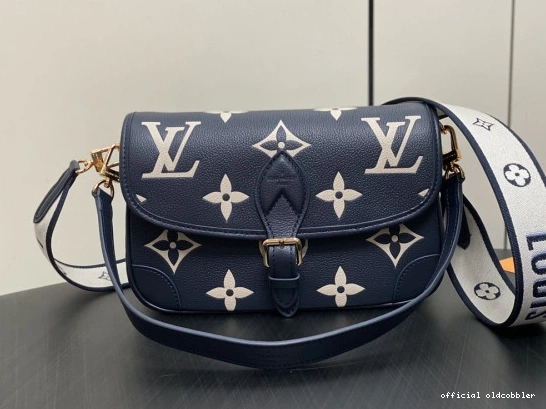 Official oldcobbler Nano CM VUITTON LOUIS Diane-24*15*9 0719